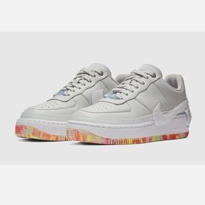 Nike Air Force 1 Jester XX Floral W, women’s 10.5, fairly worn as seen in photos